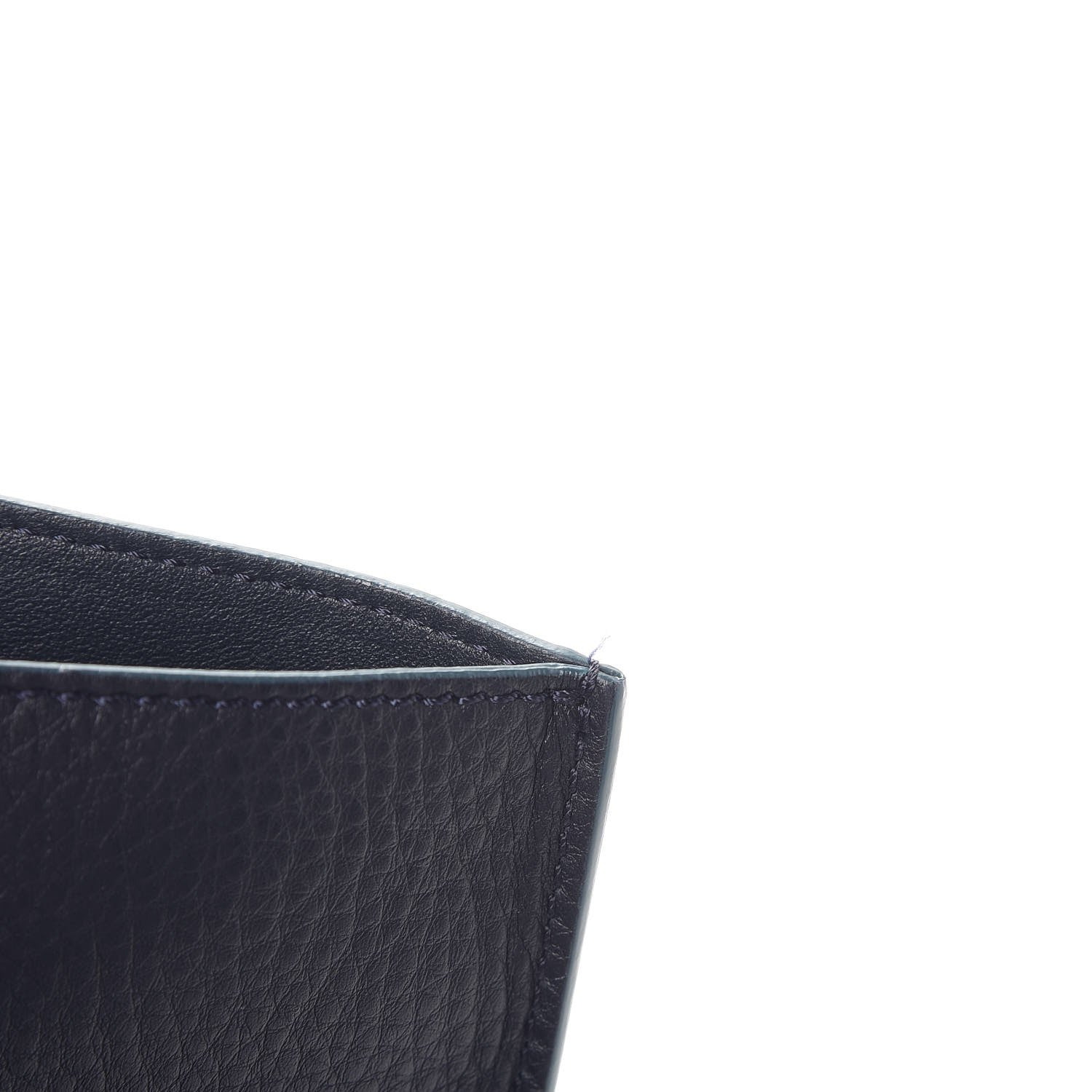 Fendi Vitello Dolce Century Petite 3Jours Tote Blue Notte 11 of 12