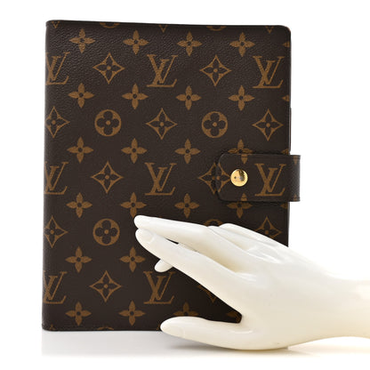 Louis Vuitton Monogram Large Ring Agenda Cover 2 of 9