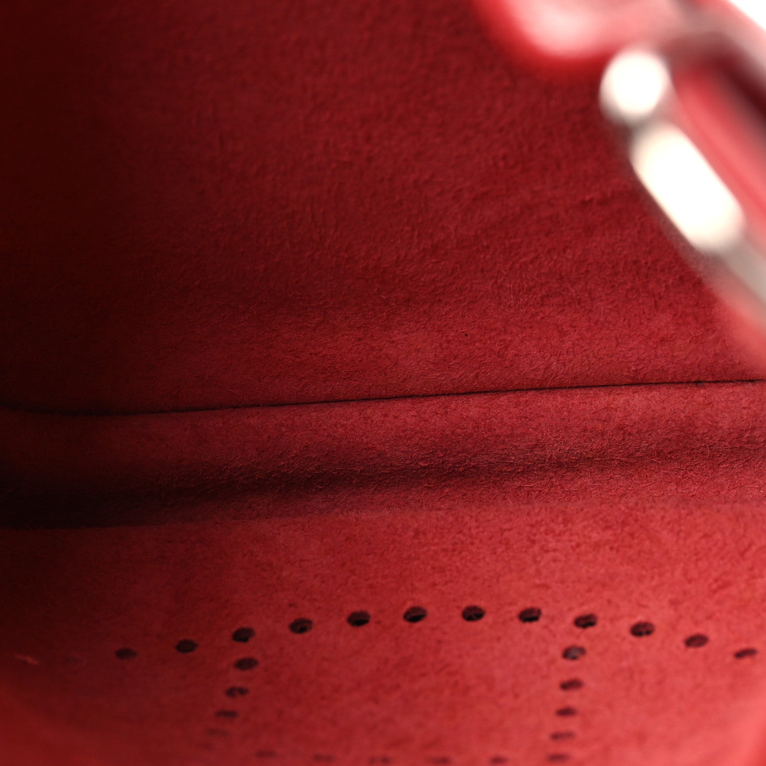Hermes Taurillon Clemence Evelyne III PM Rouge Garance 5 of 10