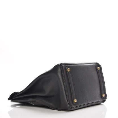 Hermes Togo HAC Birkin 32 Black 5 of 28