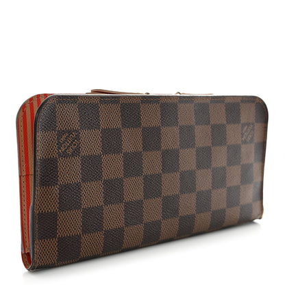 Louis Vuitton Damier Ebene Trunks and Locks Insolite Wallet 3 of 12