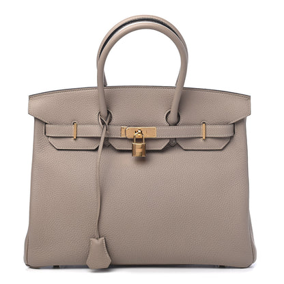 Hermes Togo Birkin 35 Gris Tourterelle 1 of 44