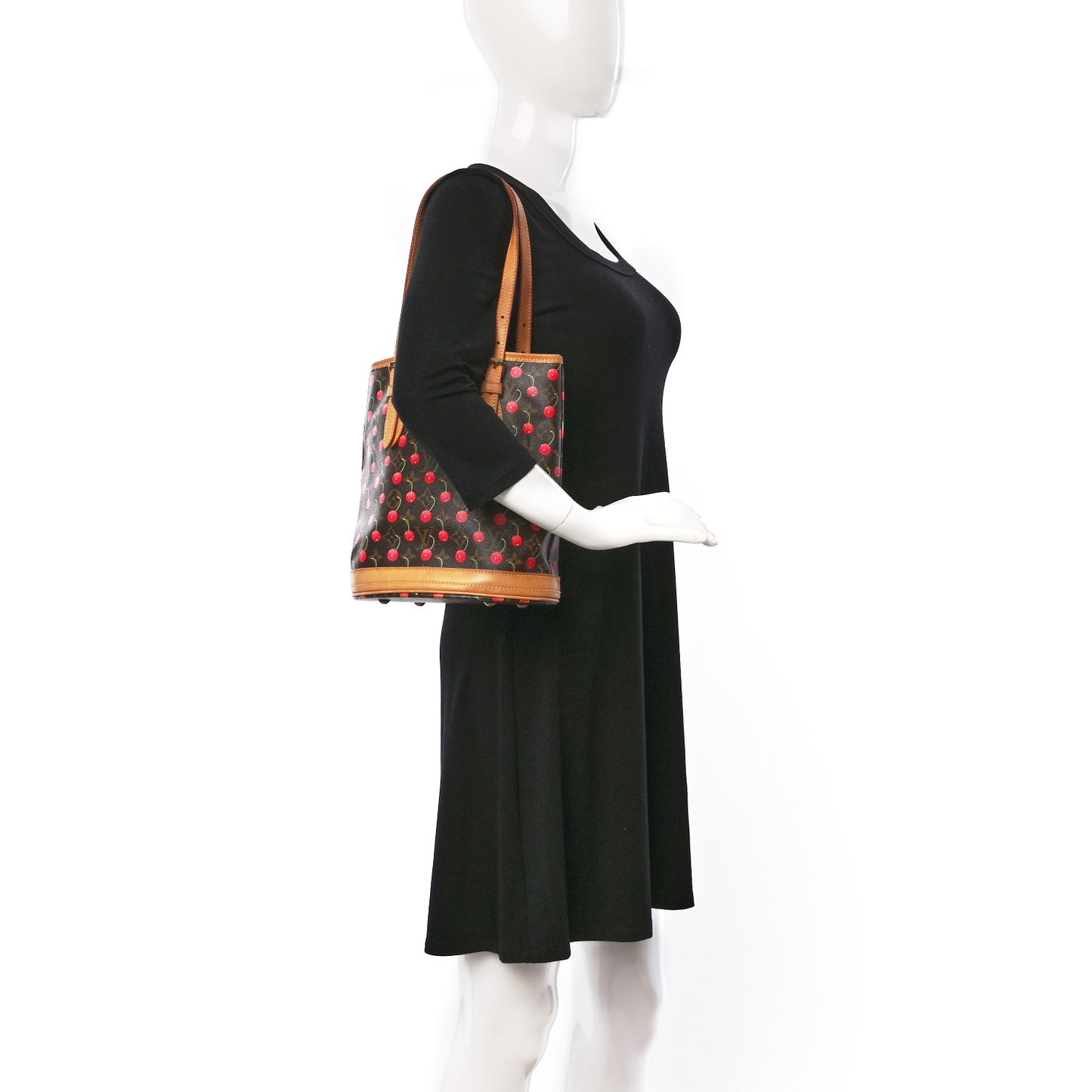 Monogram Cerises Bucket Bag