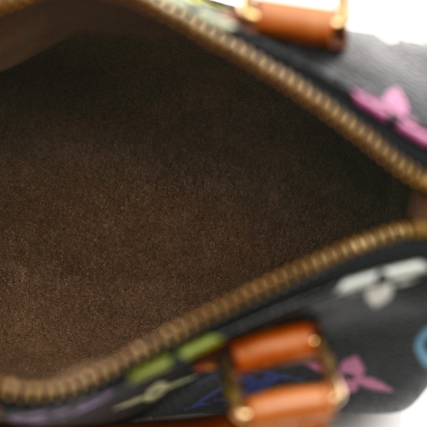 Louis Vuitton Monogram Multicolor Mini Sac HL Speedy Black 5 of 9