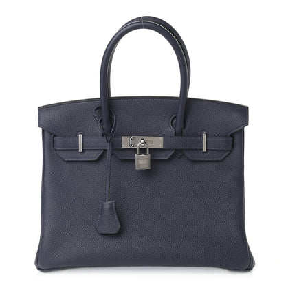 Hermes Togo Birkin 30 Bleu Nuit 1 of 10