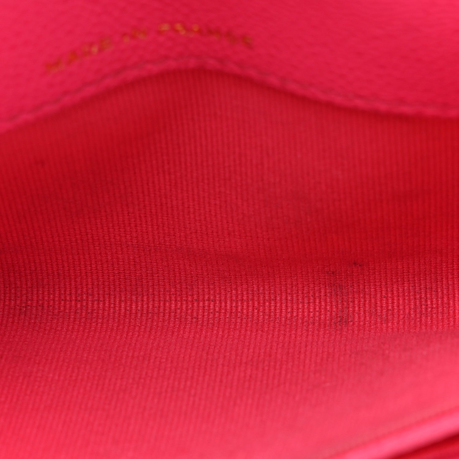 Chanel Caviar Quilted Flap Card Holder Wallet Fuchsia 10 of 12