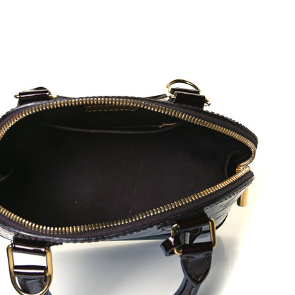 Louis Vuitton Vernis Alma BB Amarante 7 of 9