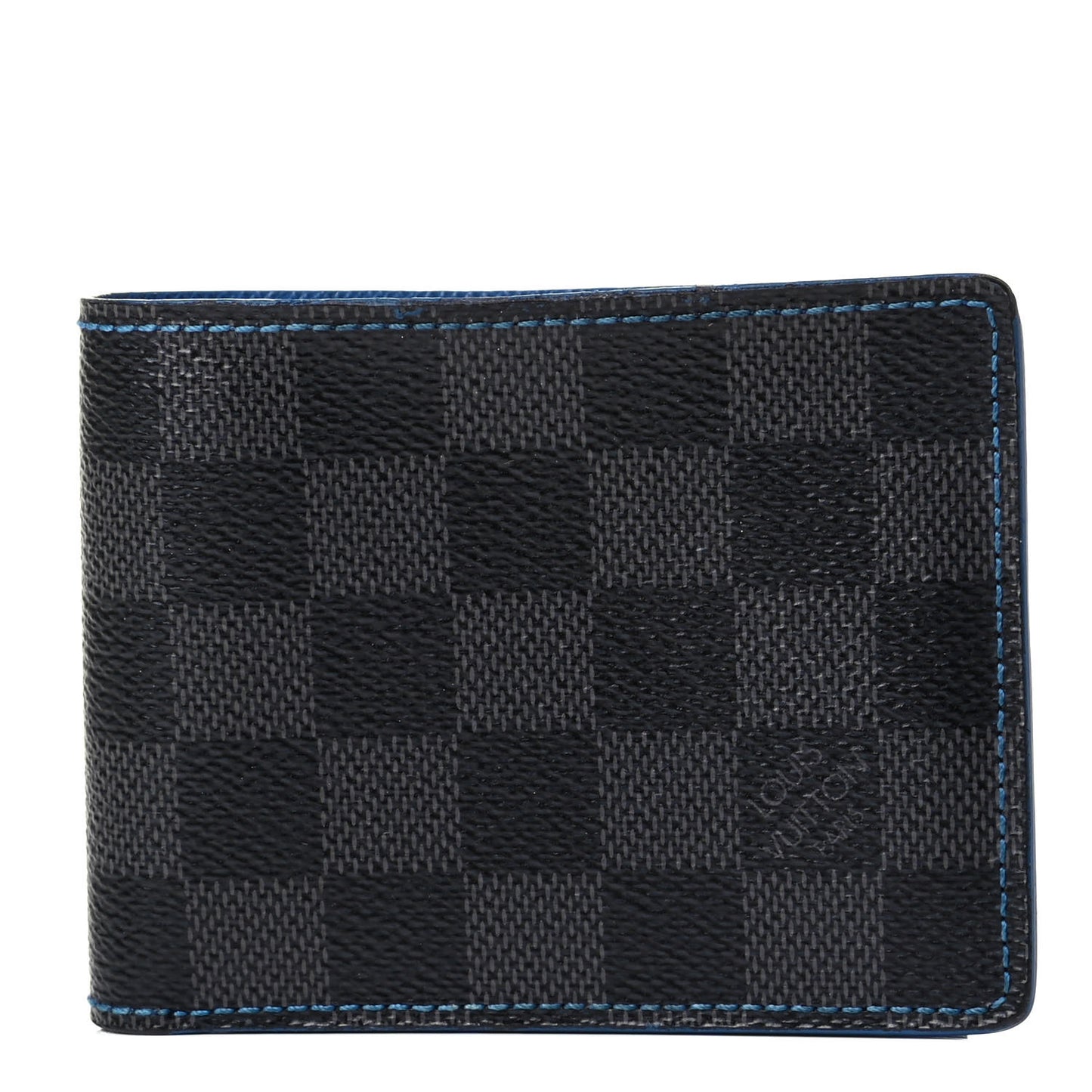 Damier Graphite Slender Wallet Blue