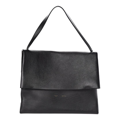 Celine Calfskin All Soft Shoulder Bag Black 1 of 7