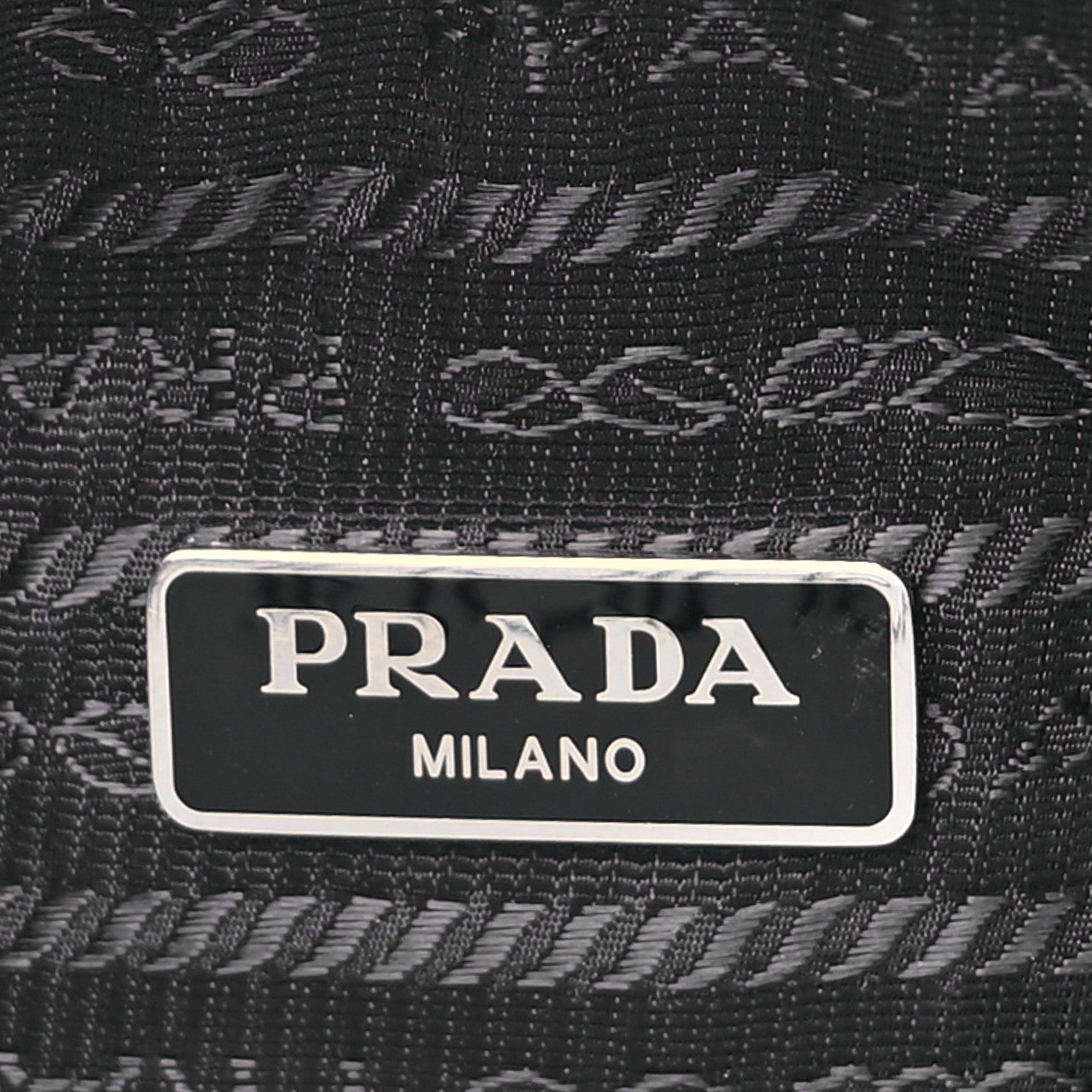Prada Tessuto Nylon Mini Re-Edition 2000 Bag Black 6 of 9
