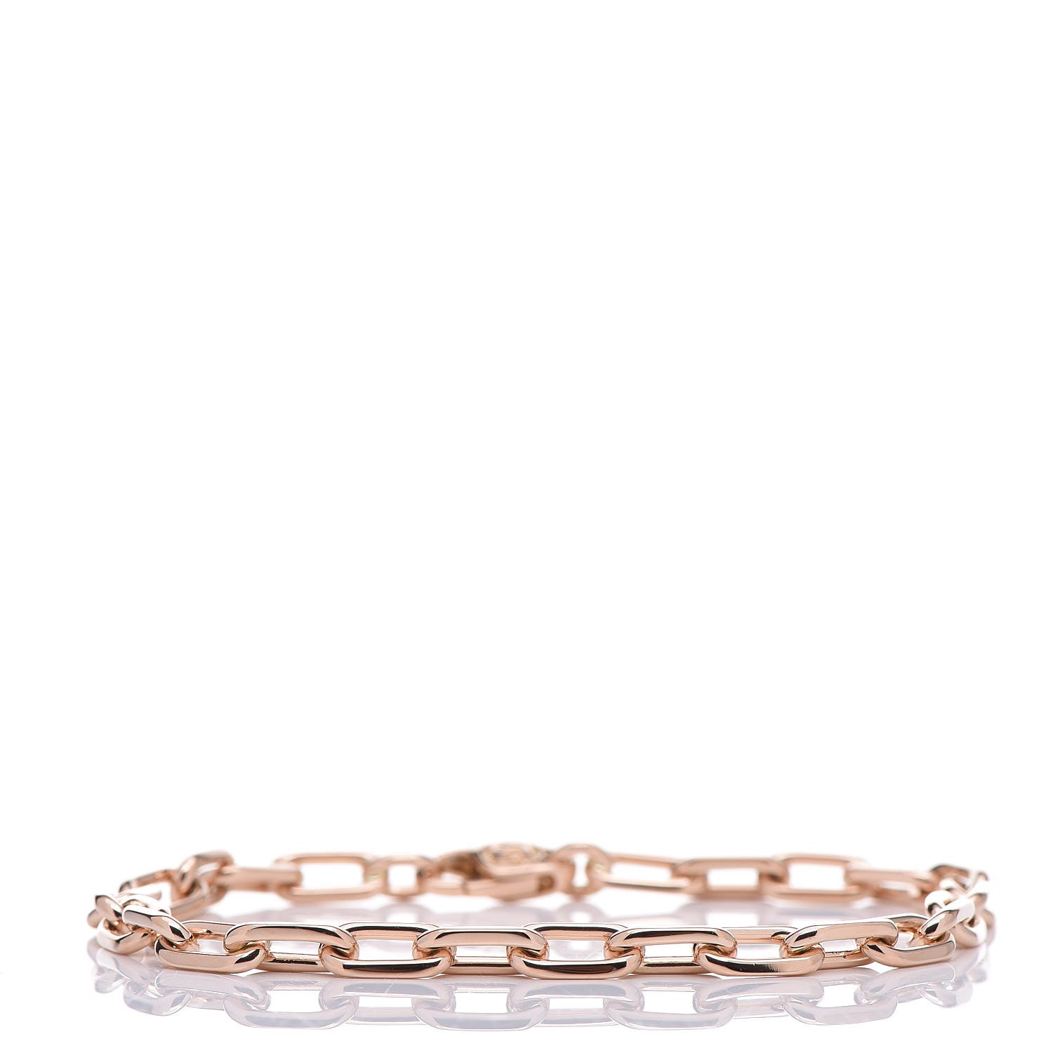 Cartier 18K Pink Gold Spartacus Link Chain Bracelet 1 of 5