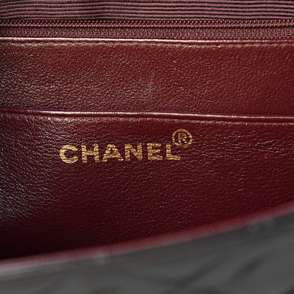 Chanel Lambskin Quilted XL Jumbo Single Flap Black 6 of 17