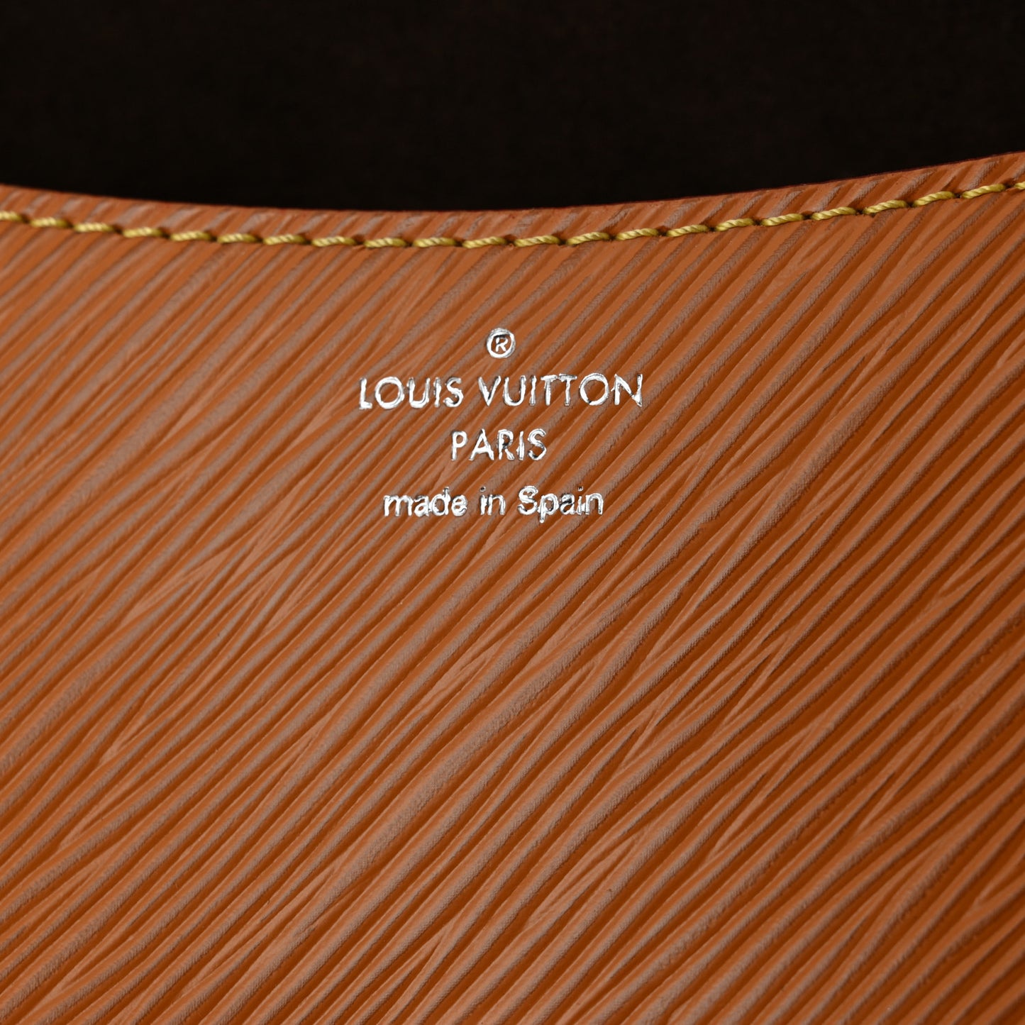 Epi Buci Crossbody Gold Honey
