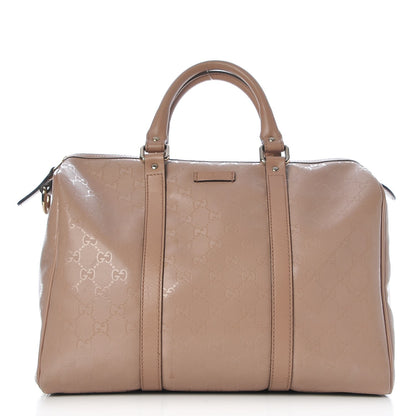 Gucci Imprime Monogram Medium Joy Boston Winter Rose 1 of 9