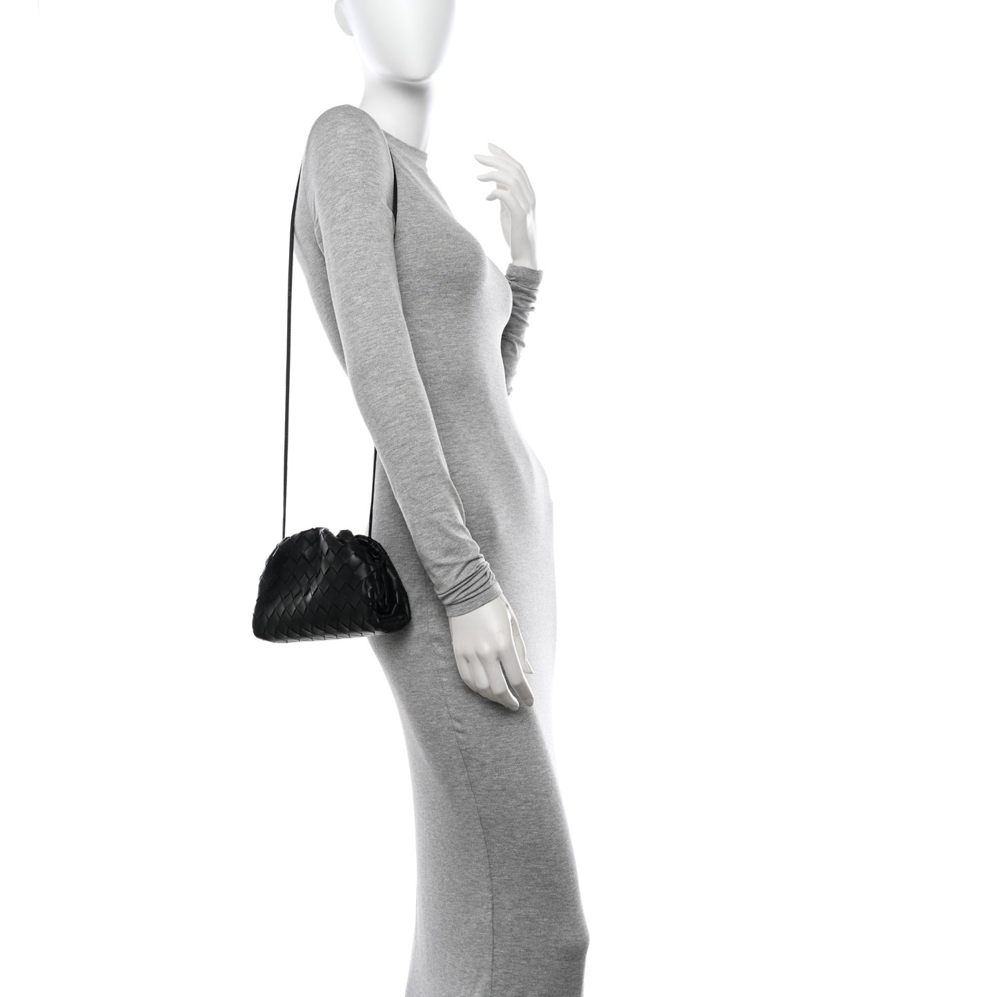 Nappa Intrecciato The Mini Pouch Black