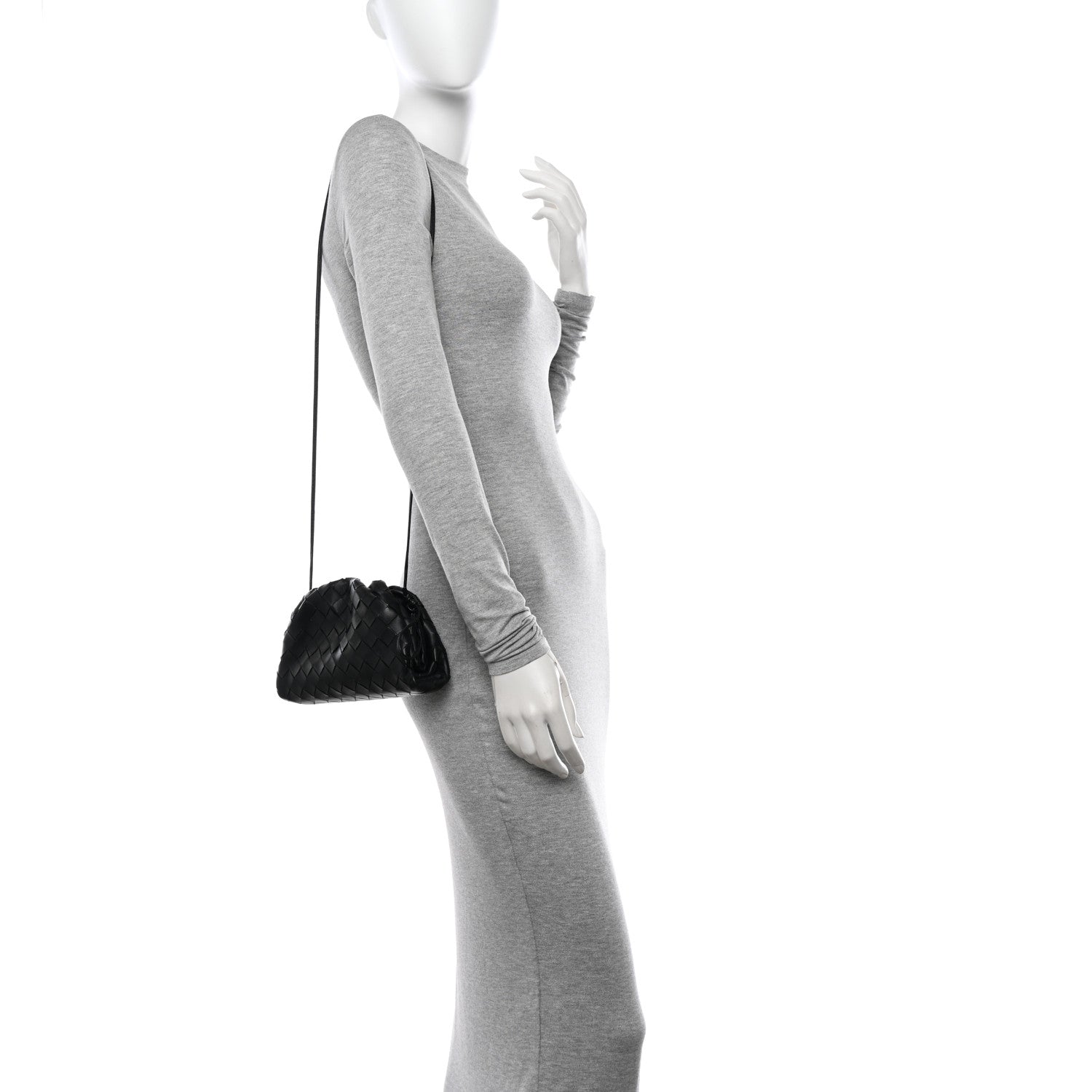 Bottega Veneta Nappa Intrecciato The Mini Pouch Black 2 of 12