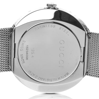 Gucci Stainless Steel 36mm U-Play Mesh Quartz Watch 7 of 9