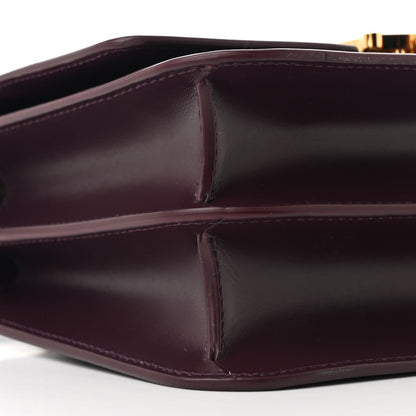 Burberry Calfskin Small TB Bag Deep Maroon 9 of 10