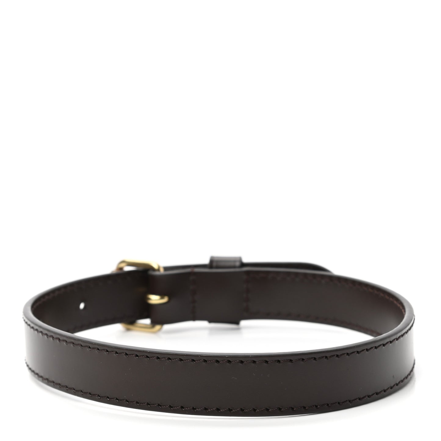 Calfskin Bandouliere Strap Extender Brown