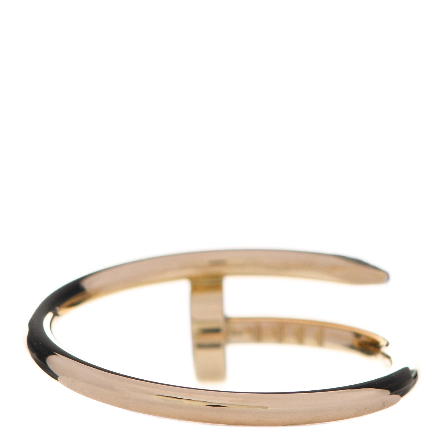 Cartier 18K Yellow Gold Small Juste Un Clou Ring 53 6.25 3 of 6