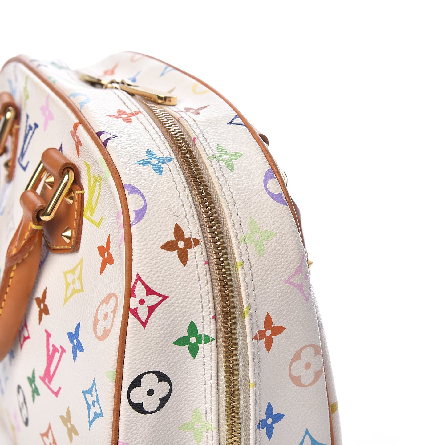 Monogram Multicolor Trouville White