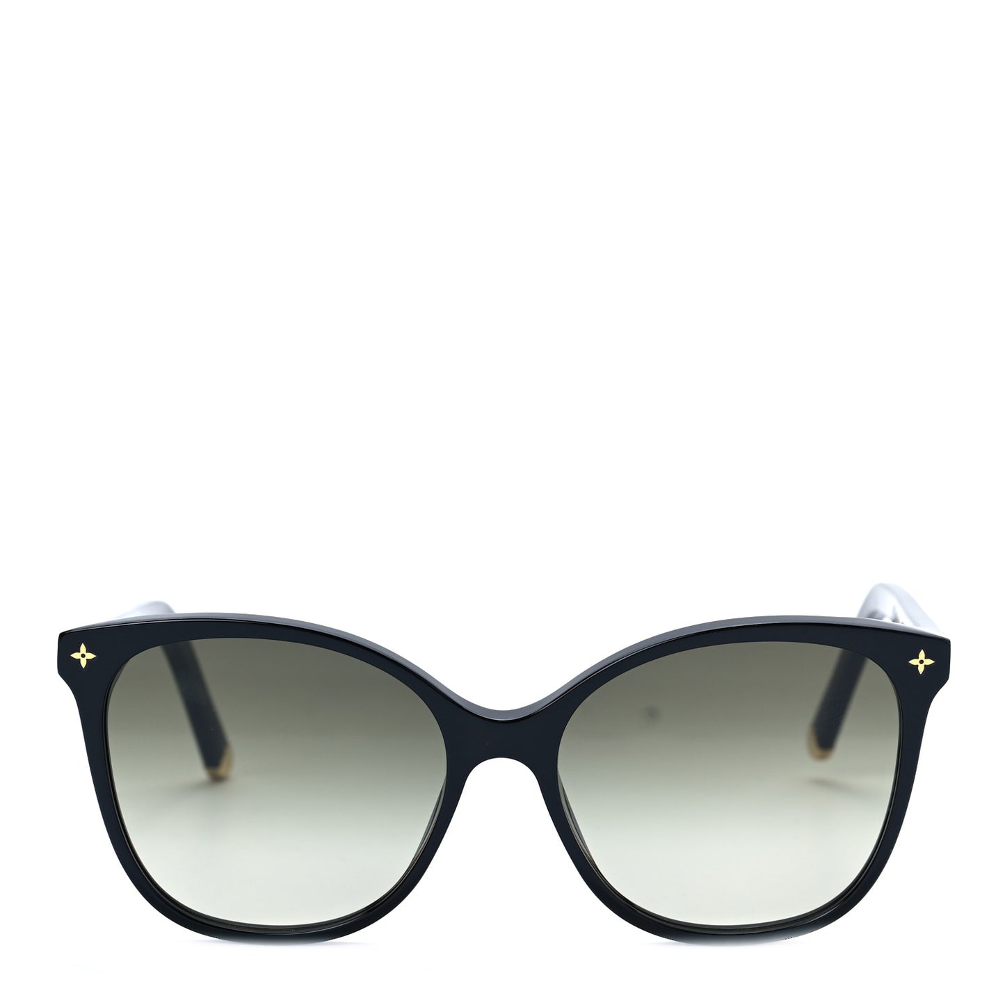 Acetate My Monogram Light Cat Eye Sunglasses Z1657W Black