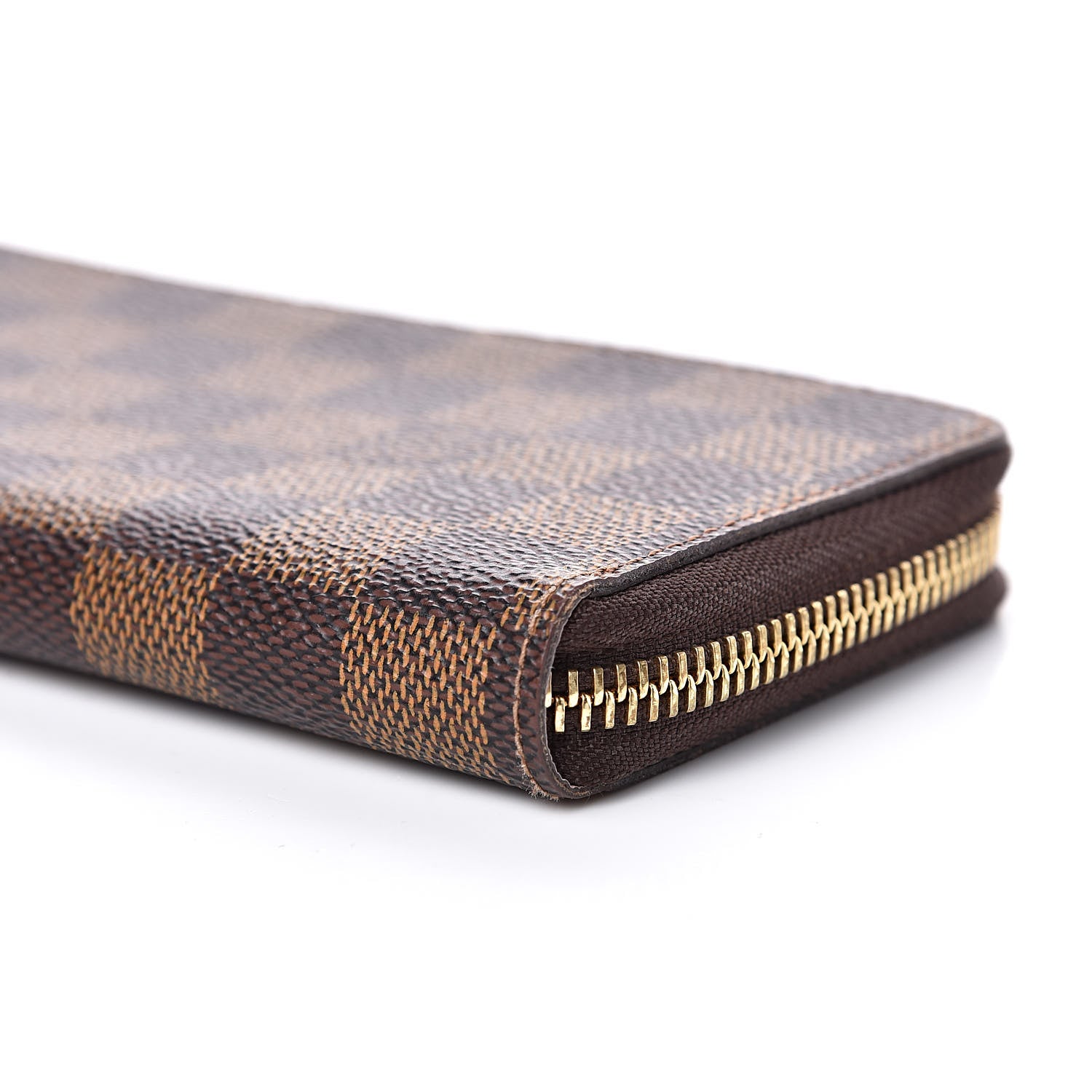 Louis Vuitton Damier Ebene Clemence Wallet Rose Ballerine 9 of 9