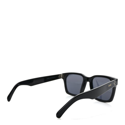 Celine Acetate Polarized Square Sunglasses CL40248I Black 4 of 7