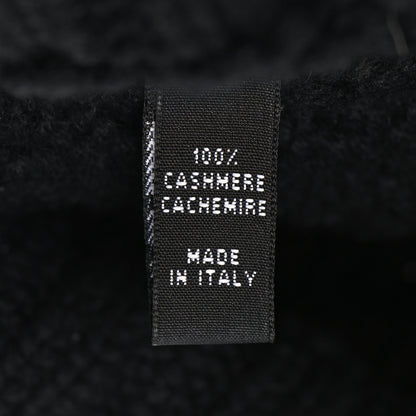 Chanel Cashmere Chain CC Beanie Hat Black 6 of 8