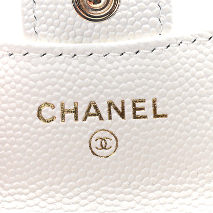Chanel Caviar Quilted Airpods Pro Case White 5 of 7