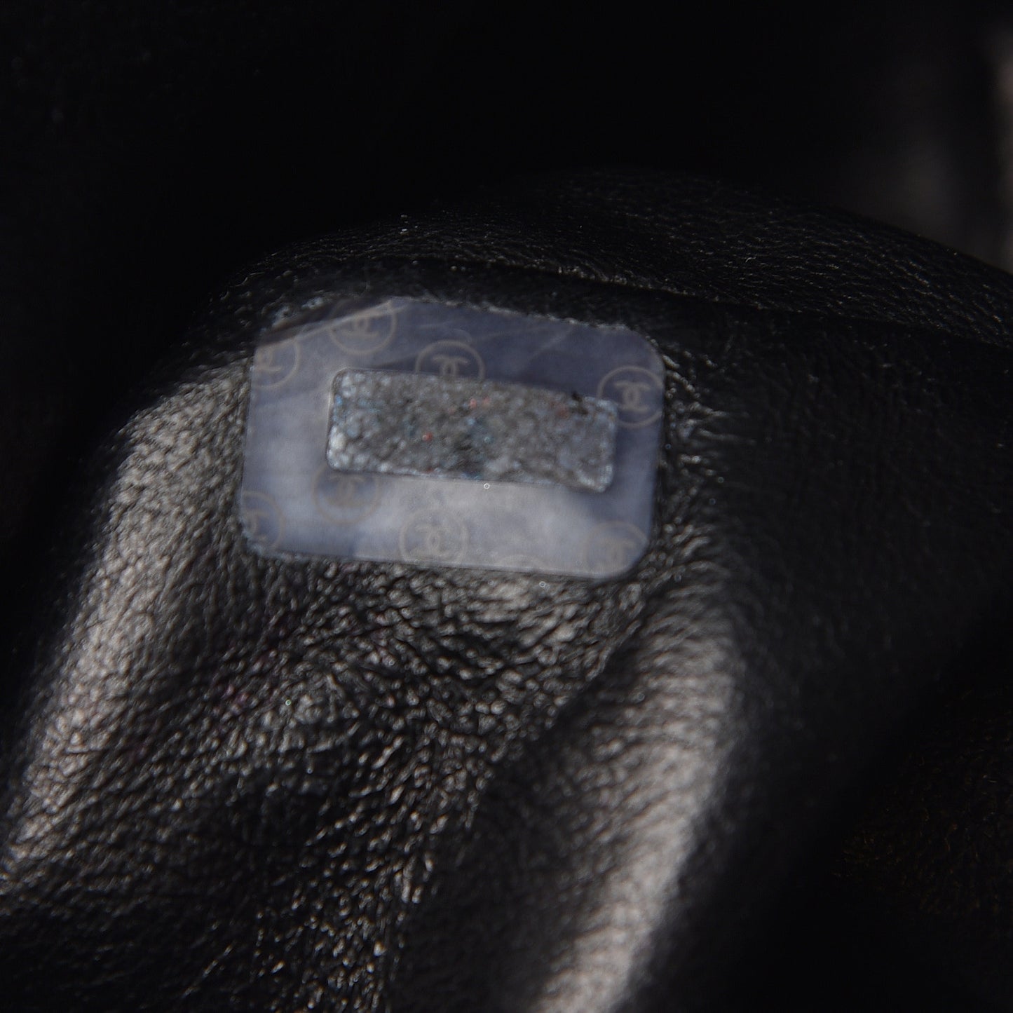 Lambskin Quilted CC Chain Backpack Black