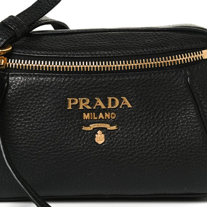 Prada Vitello Daino Belt Bag Black 8 of 15