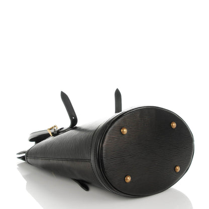 Louis Vuitton Epi Petit Bucket 23 Black 5 of 10