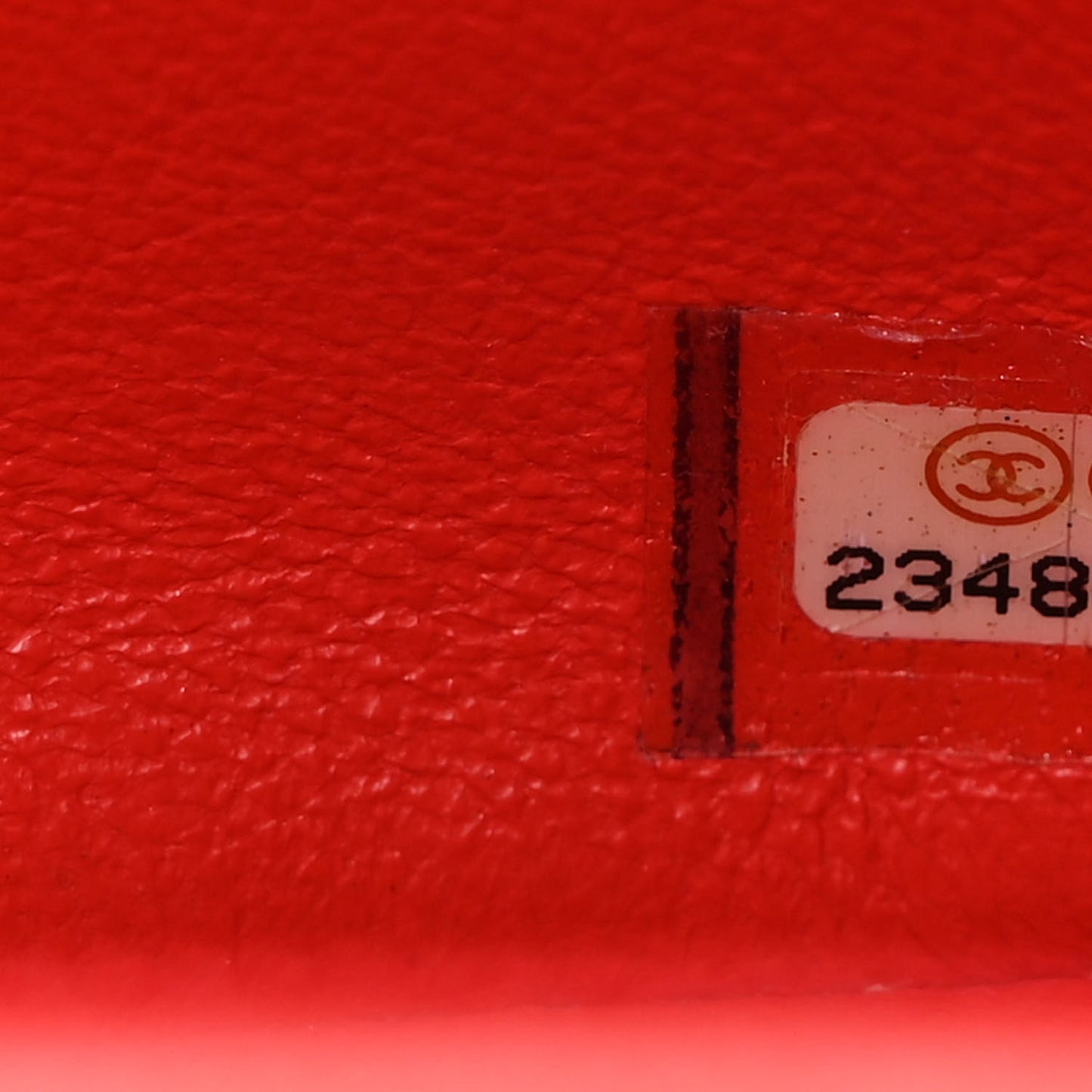 Patent Calfskin Quilted Mini Rectangular Flap Red