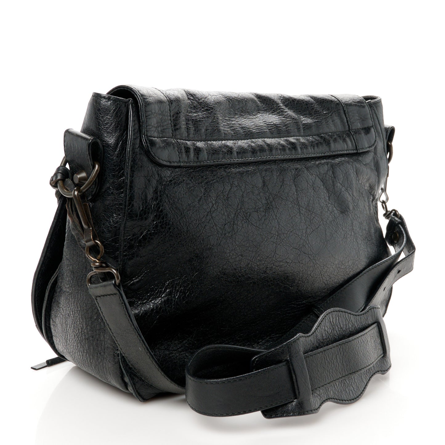 Agneau Classic Hardware Neo Folk Messenger Black