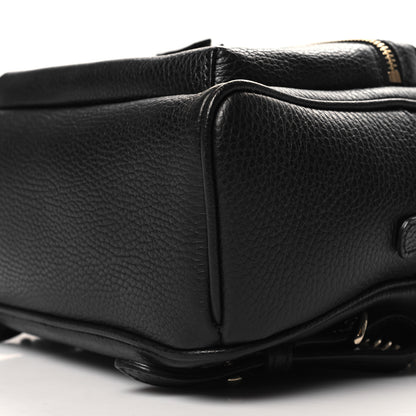 Gucci Pebbled Calfskin Soho Chain Backpack Black 10 of 11