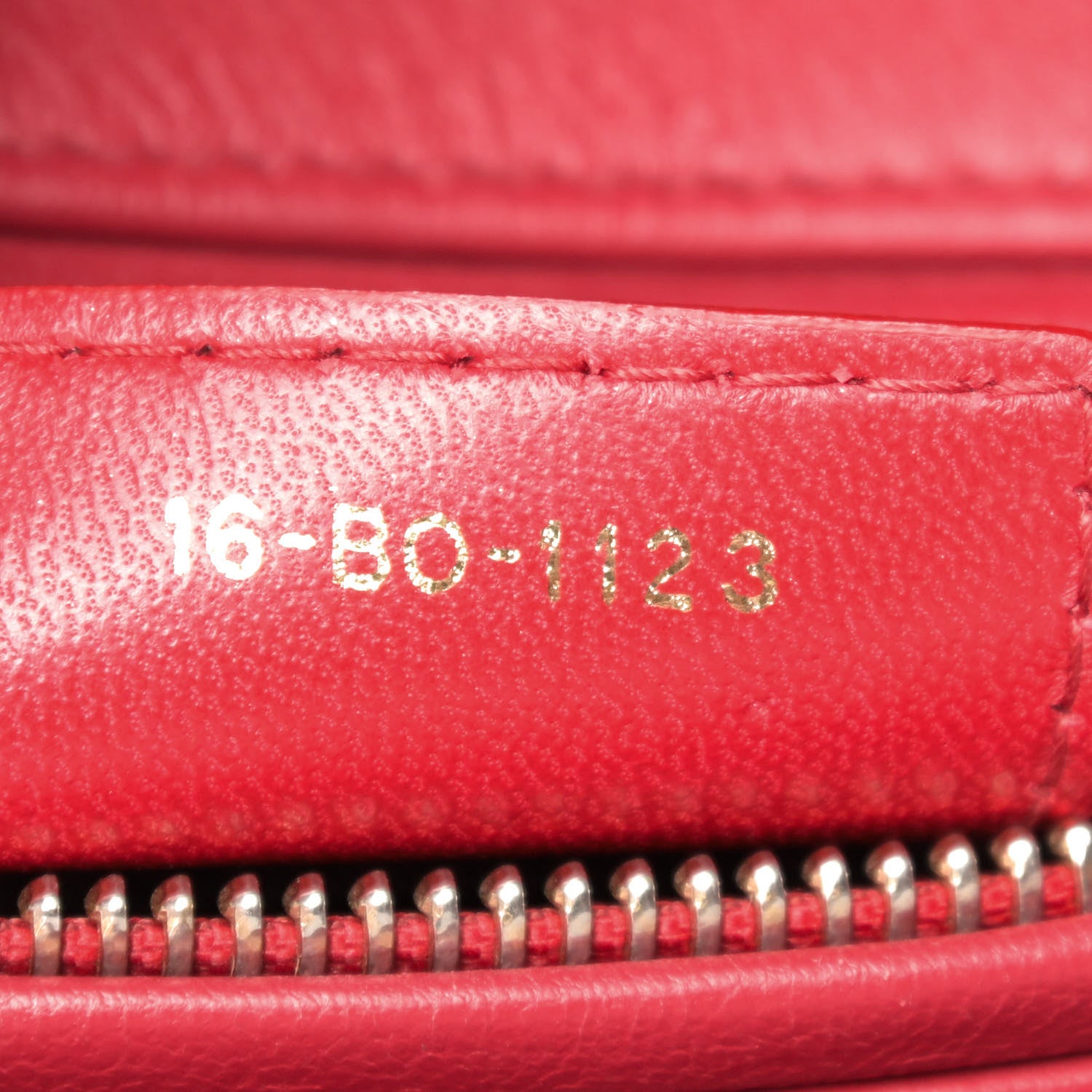 Christian Dior Lambskin Cannage Medium Lady Dior Red 6 of 8