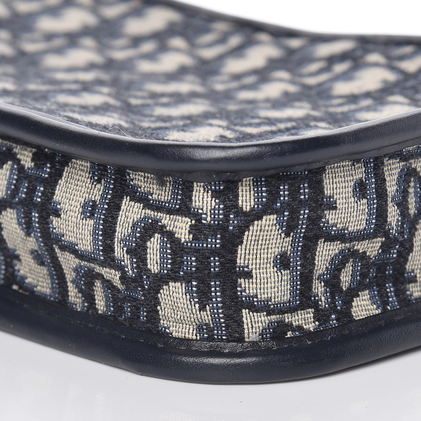 Oblique Diorquake Clutch Blue
