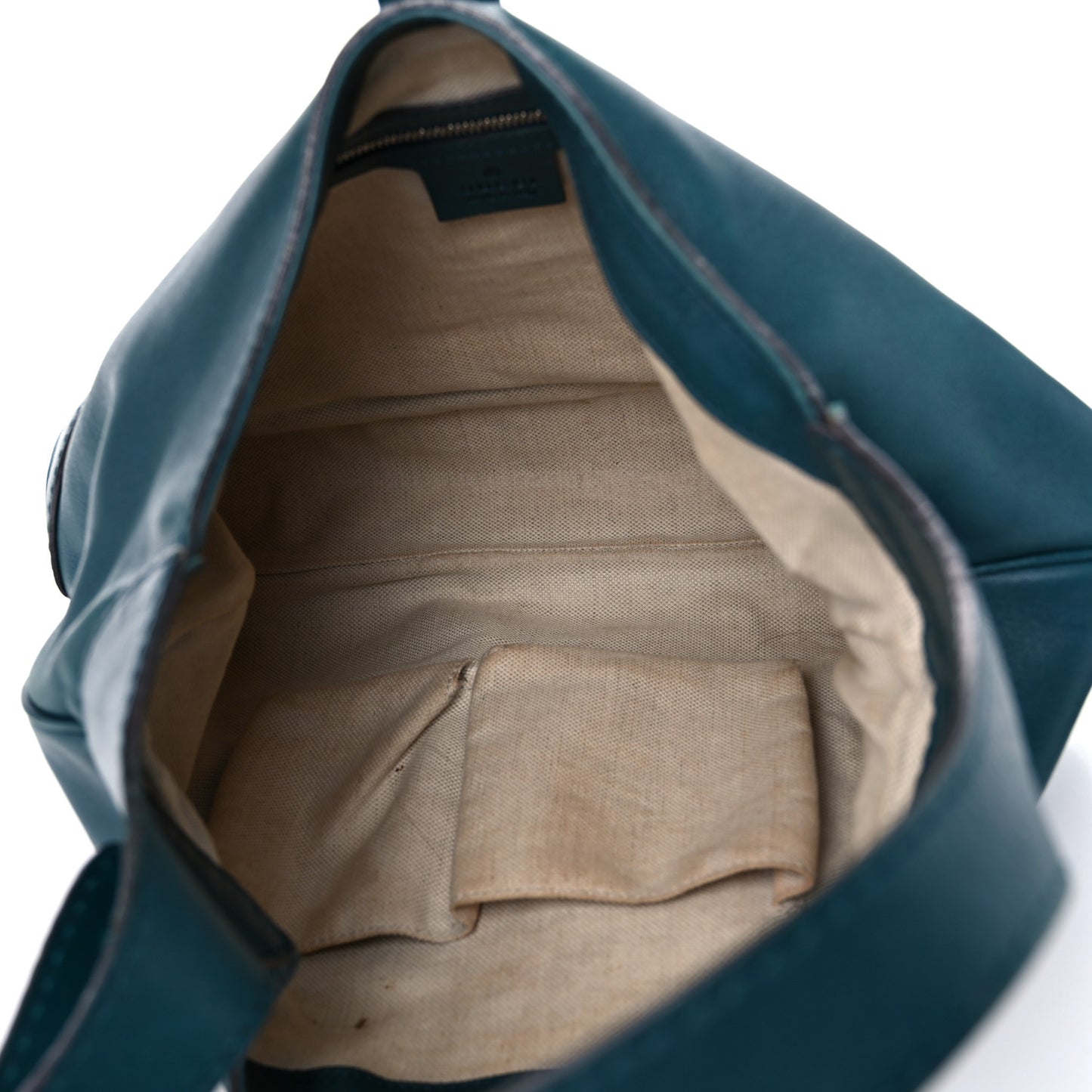 Calfskin Medium New Jackie Shoulder Bag Teal