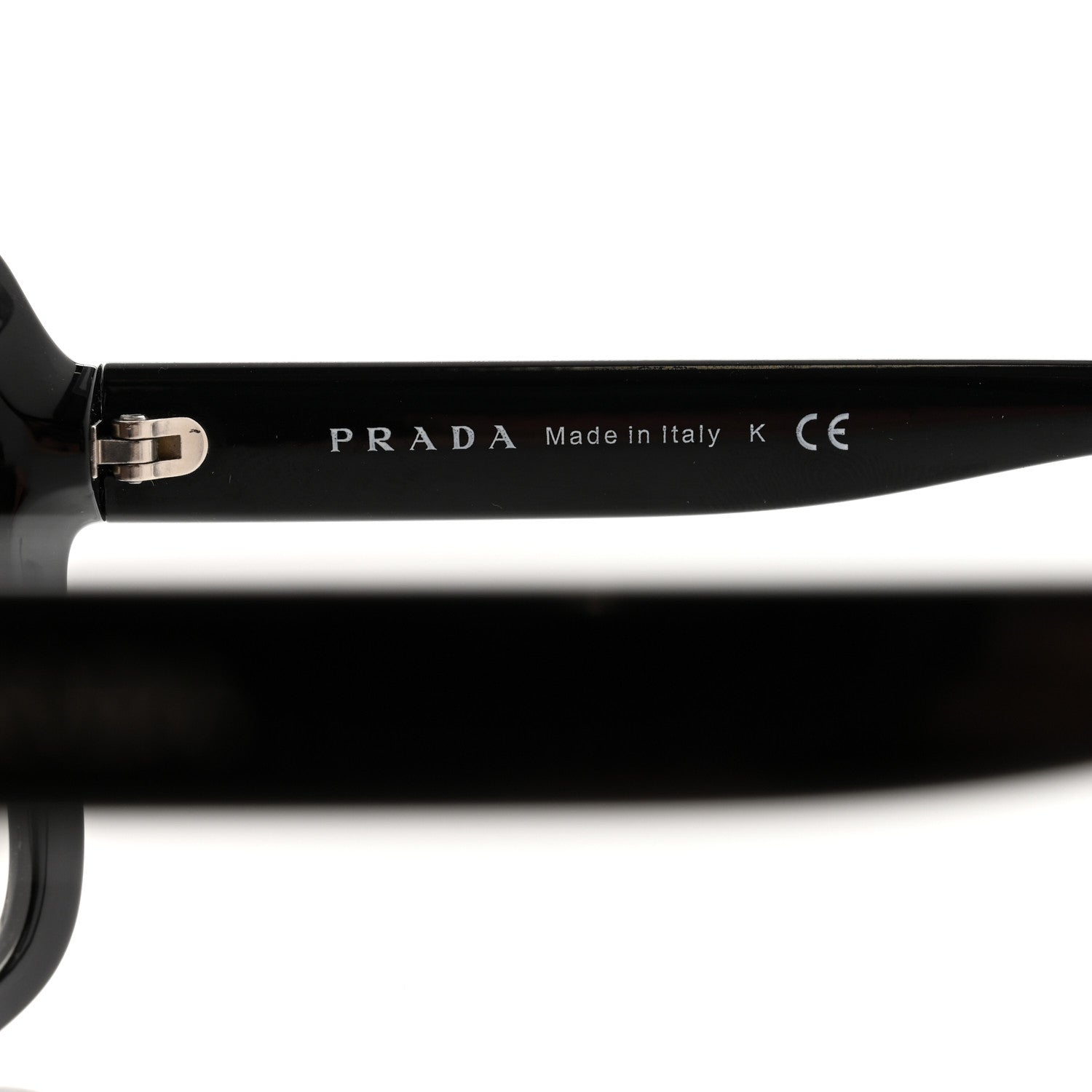 Prada Square Sunglasses SPR 18Q Black 6 of 9
