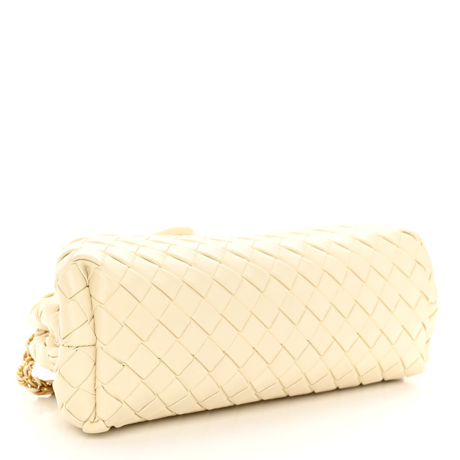 Bottega Veneta Nappa Intrecciato Teen The Lauren 1980 Clutch With Chain String 4 of 9