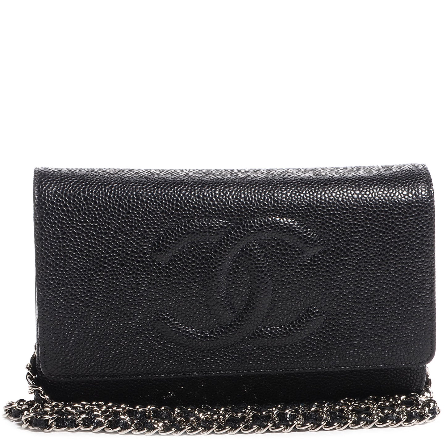 Caviar Timeless CC Wallet on Chain WOC Black