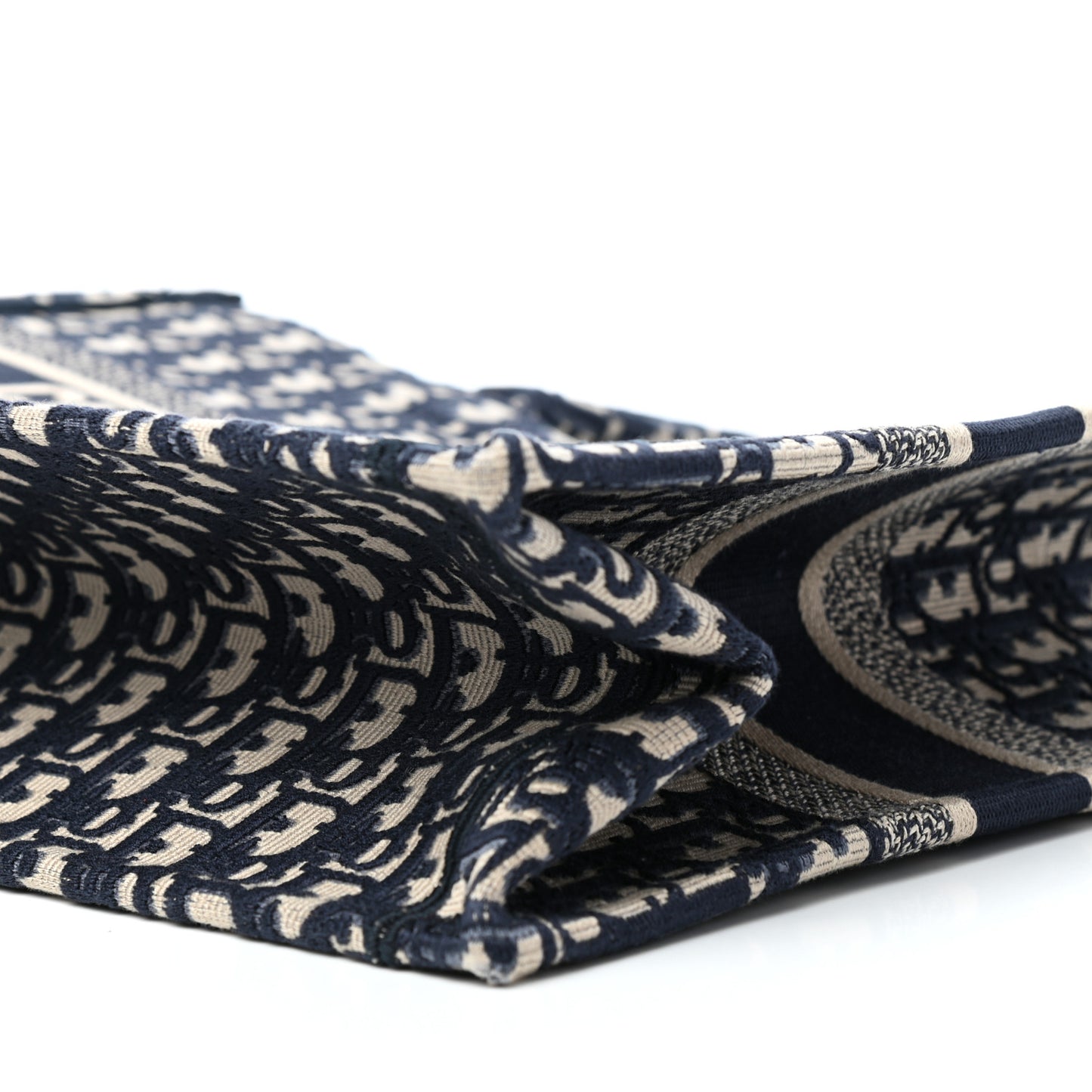 Oblique Medium Book Tote Blue Multicolor