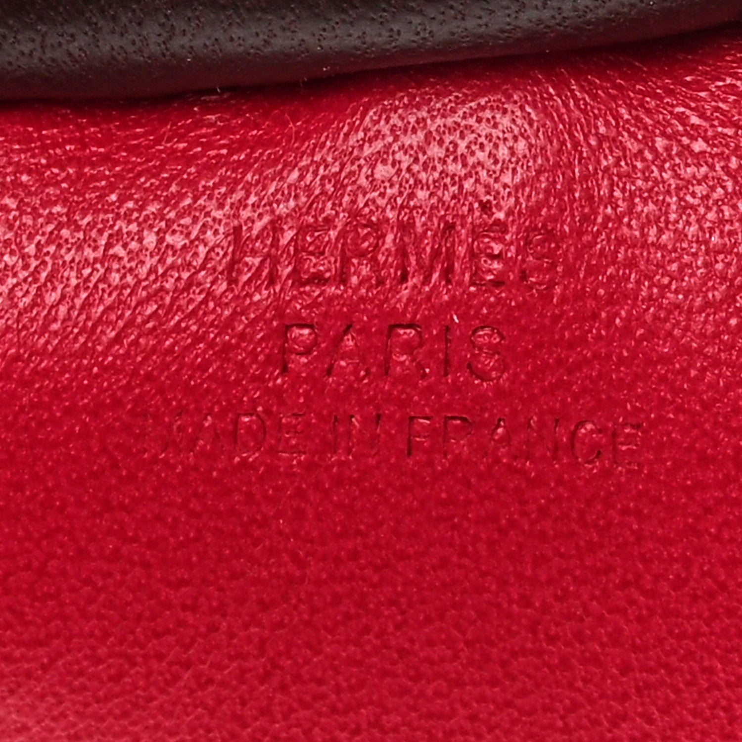 Hermes Milo Lambskin Grigri Rodeo Horse Bag Charm PM Rose Sakura Framboise Rouge Sellier 3 of 5
