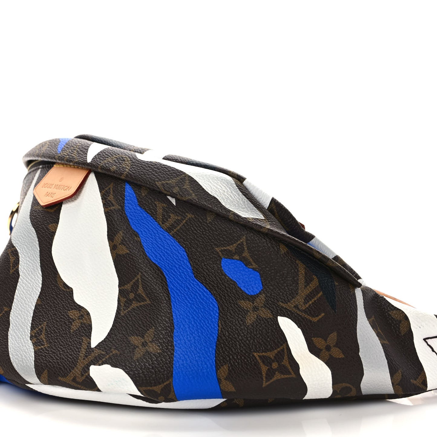 x LOL Monogram Bumbag Blue Silver