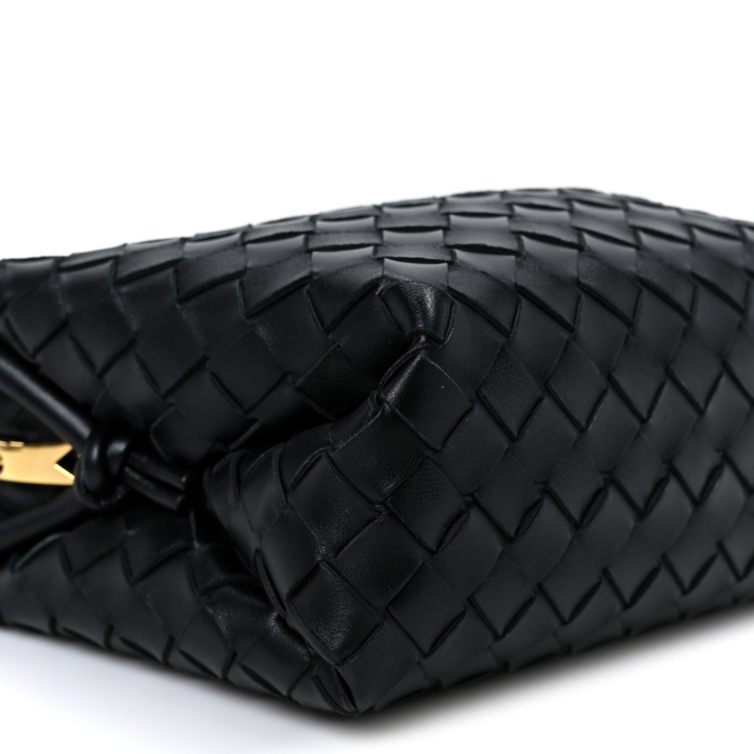 Bottega Veneta Nappa Intrecciato Small Loop Camera Bag Black 8 of 9
