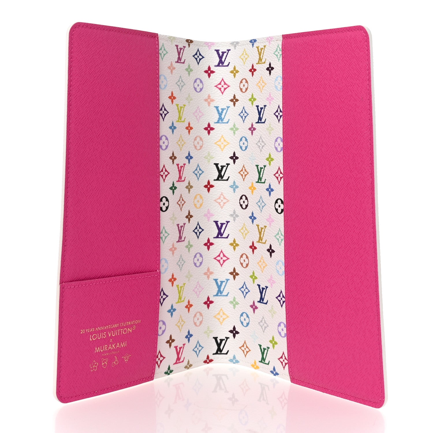 Louis Vuitton LV X TM Monogram Multicolor Emily Notebook Cover MM White 5 of 7