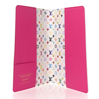 Louis Vuitton LV X TM Monogram Multicolor Emily Notebook Cover MM White 5 of 7