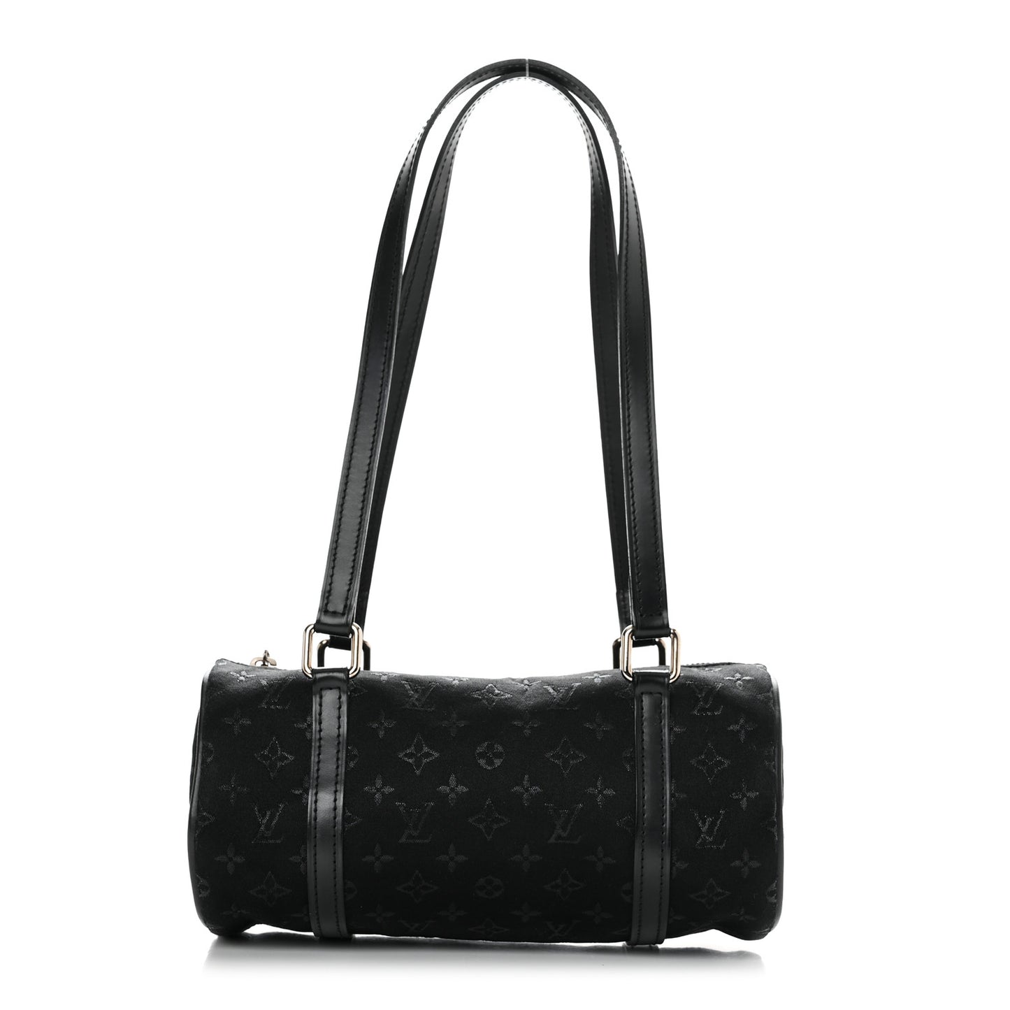 Satin Monogram Mini Papillon Black