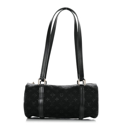 Louis Vuitton Satin Monogram Mini Papillon Black 1 of 10